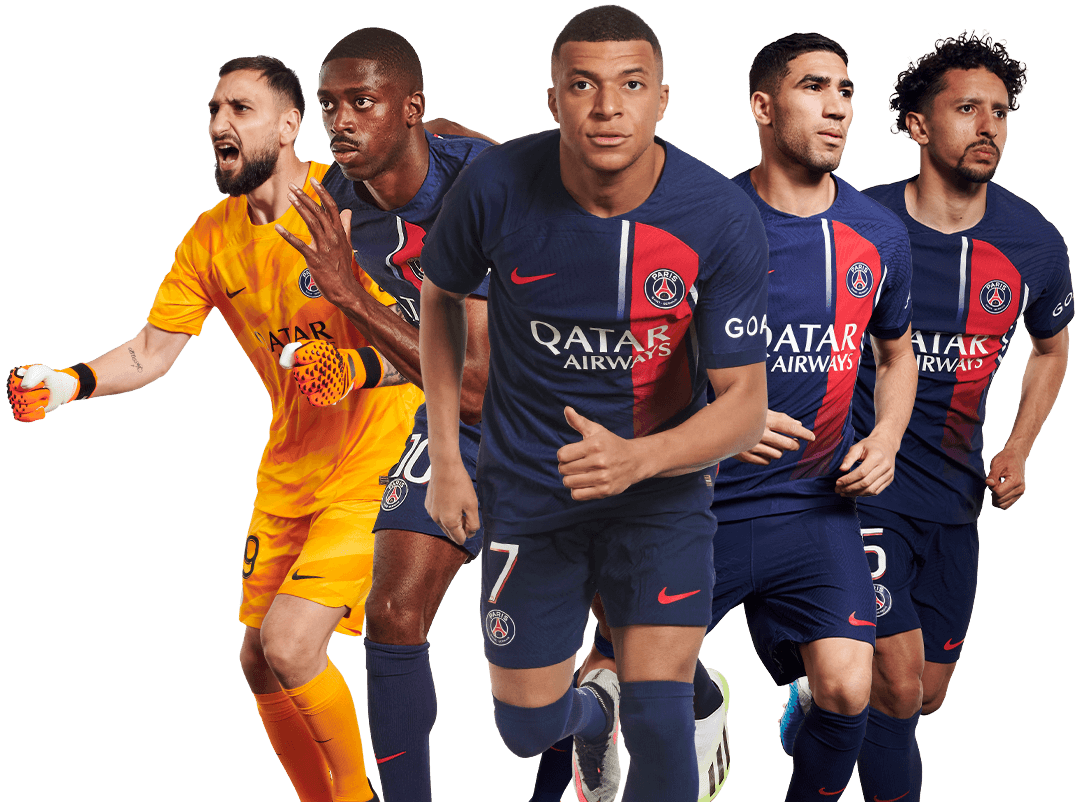 World-class events featuring the professional Paris Saint-Germain players.