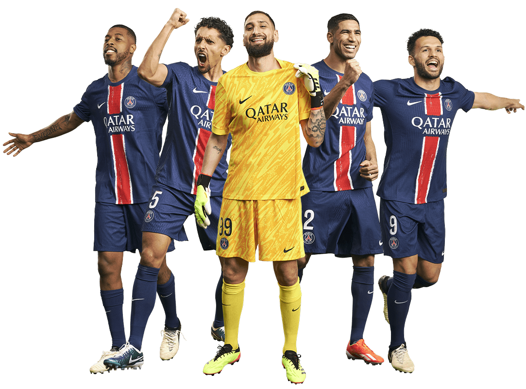 World-class events featuring the professional Paris Saint-Germain players.